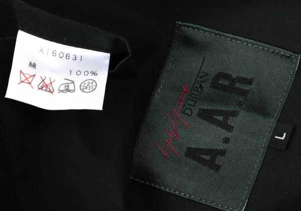 Yohji Yamamoto DURBAN A.A.R Cotton Detachable Hooded Coat K-167697_019