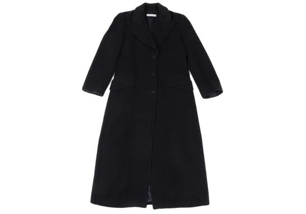 EMPORIO ARMANI Camel Wool Peak Lapel Coat K-167698_002