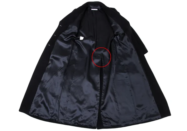 EMPORIO ARMANI Camel Wool Peak Lapel Coat K-167698_010