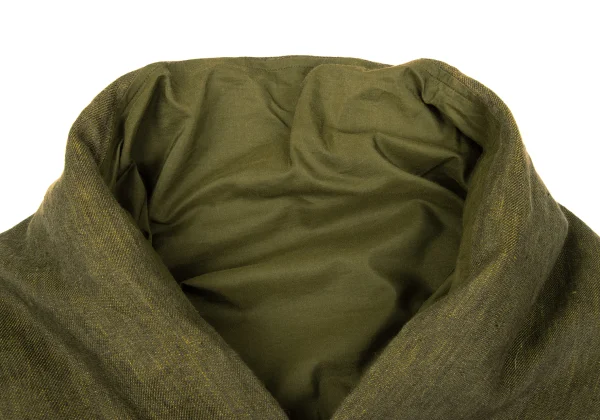 JURGEN LEHL Linen Off-the Shoulder Down Jacket K-167699_005