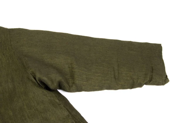 JURGEN LEHL Linen Off-the Shoulder Down Jacket K-167699_007