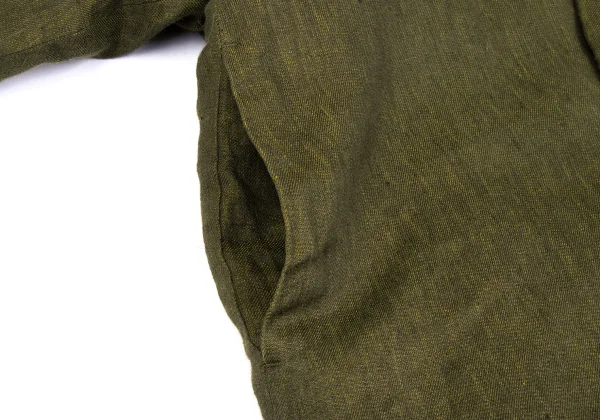 JURGEN LEHL Linen Off-the Shoulder Down Jacket K-167699_011