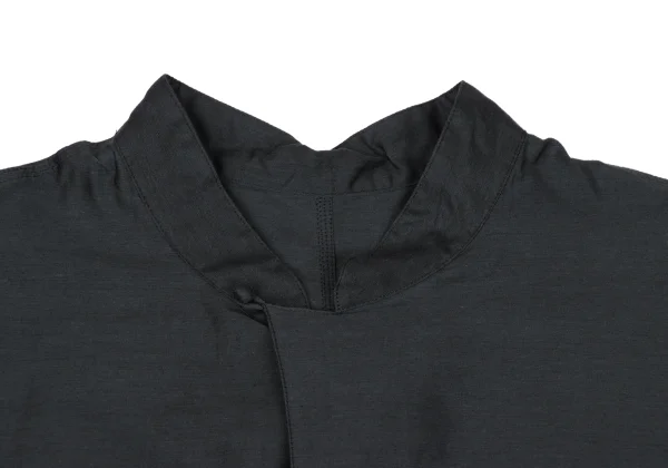 JURGEN LEHL Silk Blended Open-collar Blouse K-167701_004