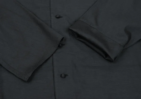 JURGEN LEHL Silk Blended Open-collar Blouse K-167701_008