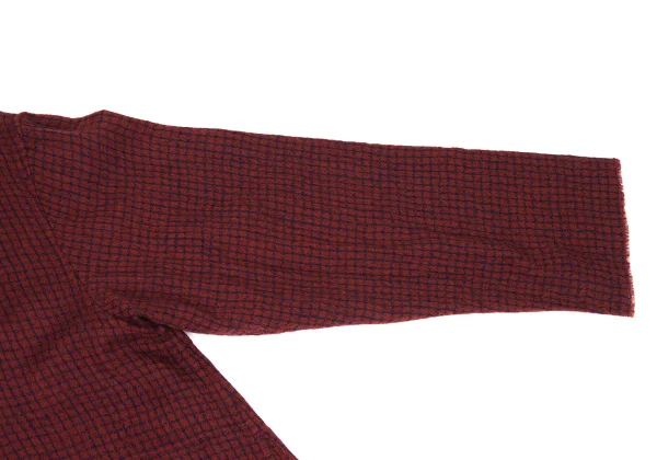 JURGEN LEHL Babaghuri Checker Hoodie Shirt Coat K-167708_007