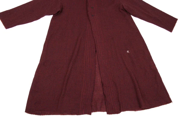 JURGEN LEHL Babaghuri Checker Hoodie Shirt Coat K-167708_009