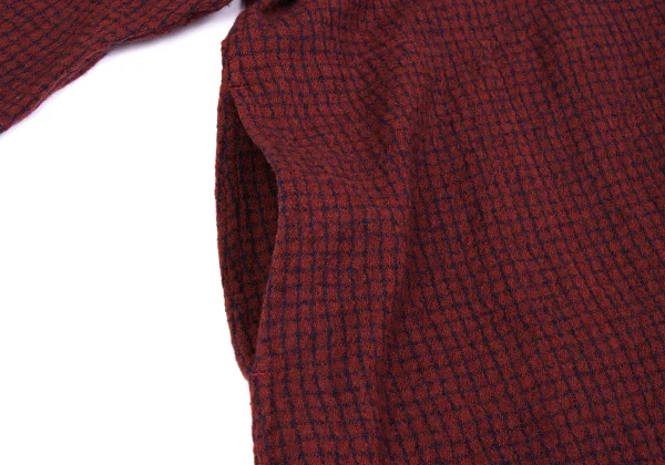JURGEN LEHL Babaghuri Checker Hoodie Shirt Coat K-167708_010