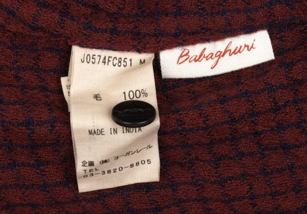 JURGEN LEHL Babaghuri Checker Hoodie Shirt Coat K-167708_016