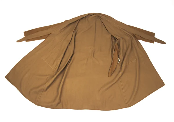 JURGEN LEHL Babaghuri Cotton Linen Wrap Shirt Coat K-167710_012