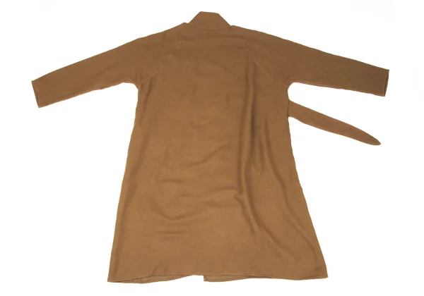 JURGEN LEHL Babaghuri Cotton Linen Wrap Shirt Coat K-167710_013