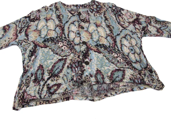 JURGEN LEHL Babaghuri Cotton Geometric Weave Cardigan K-167712_008