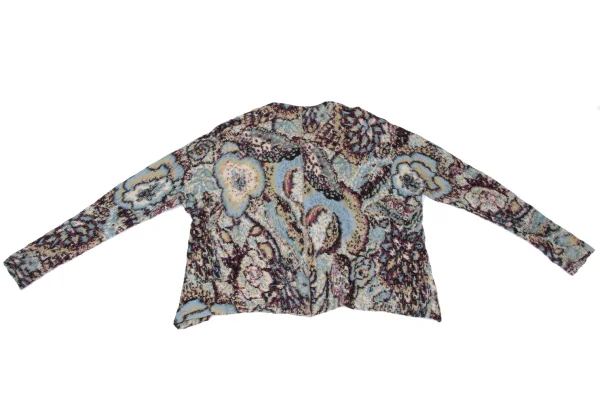 JURGEN LEHL Babaghuri Cotton Geometric Weave Cardigan K-167712_010