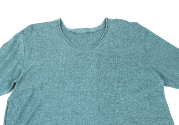 JURGEN LEHL Babaghuri Cotton Linen V-neck Knit Sweater K-167714_003