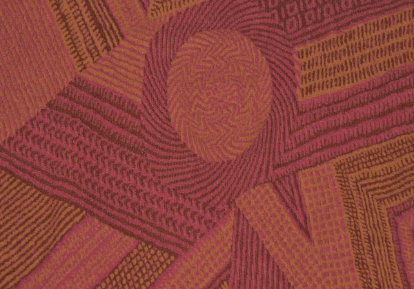 JURGEN LEHL Babaghuri Wool Blend Geometric Weave Top K-167716_010