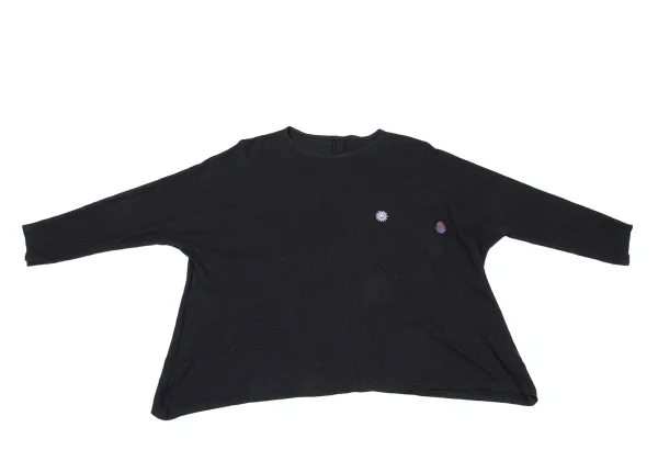 JURGEN LEHL Babaghuri Point Embroidery Pocket Wide T-shirt K-167717_002