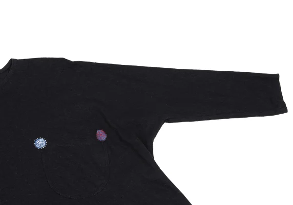 JURGEN LEHL Babaghuri Point Embroidery Pocket Wide T-shirt K-167717_005