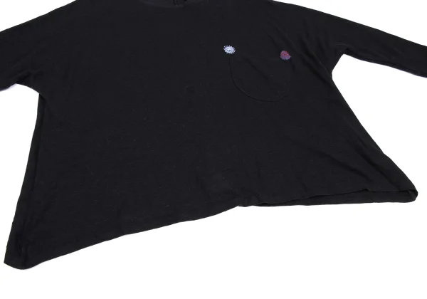 JURGEN LEHL Babaghuri Point Embroidery Pocket Wide T-shirt K-167717_010