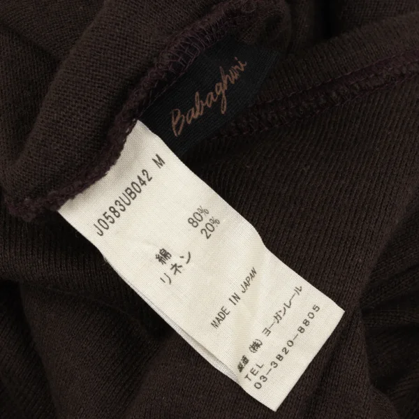 JURGEN LEHL Babaghuri Linen Blend Outseam 3/4 Sleeve T-shirt K-167718_010