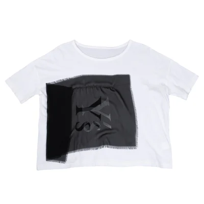 Y's Pasted Logo T Shirt