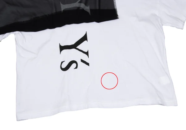 Y's Pasted Logo T Shirt K-167719_007