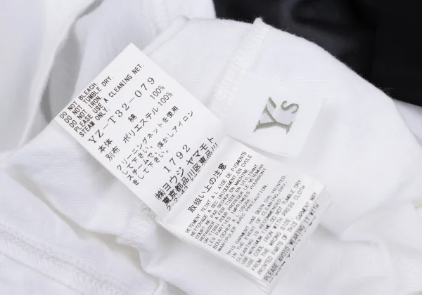 Y's Pasted Logo T Shirt K-167719_014