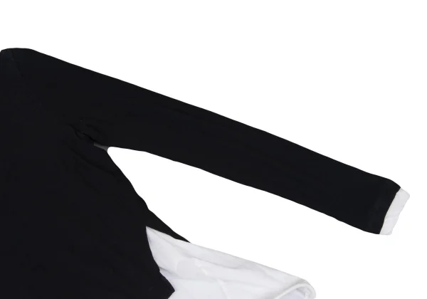 Y's Cotton Layered Draw Code Top K-167720_005