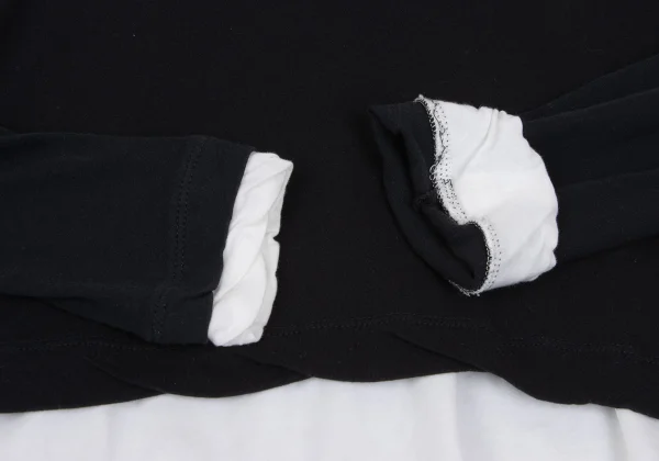 Y's Cotton Layered Draw Code Top K-167720_006