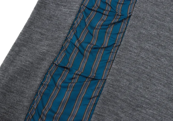 Y's Striped Switching Rib Knit K-167722_009