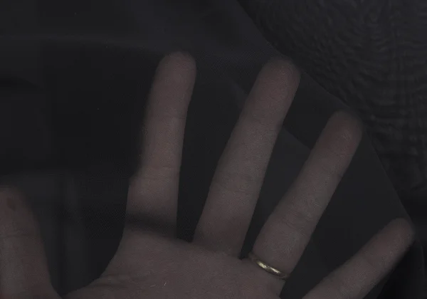 Y's Cut Off See-through Short Sleeve Blouse K-167725_013