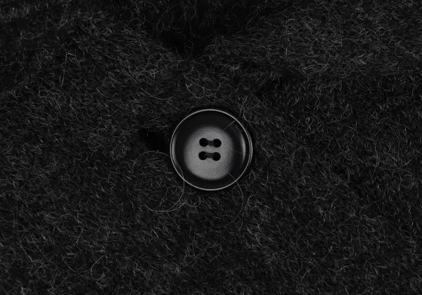 Y's Mohair Blend Frill Knit Polo Shirt K-167727_005