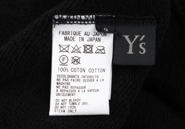 Y's Cotton Frill Design Sweatshirt Poncho K-167728_017