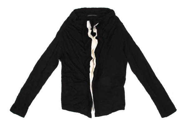 Y's Wrinkled Wool Cardigan K-167729_002