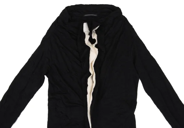 Y's Wrinkled Wool Cardigan K-167729_003