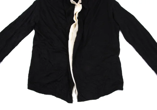 Y's Wrinkled Wool Cardigan K-167729_007