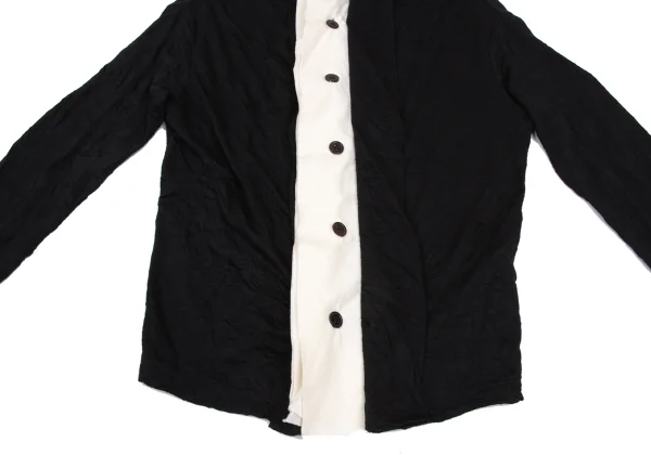 Y's Wrinkled Wool Cardigan K-167729_008