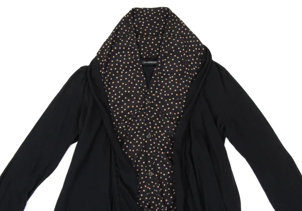 Y's Dot Blouse Docking Top K-167730_003