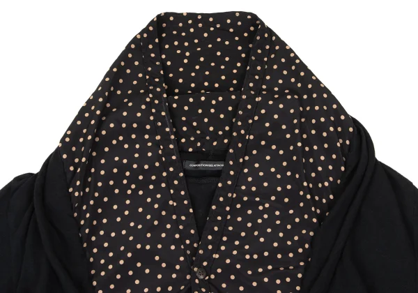 Y's Dot Blouse Docking Top K-167730_004