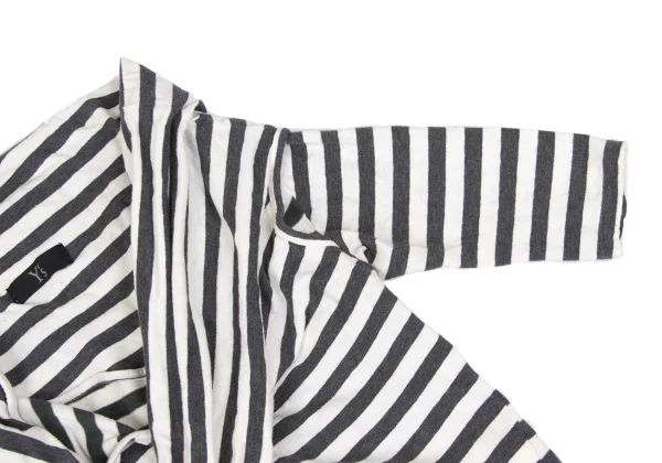 Y's Cotton Knot Neck Half Sleeve Top K-167731_006