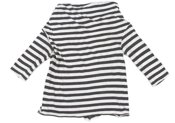 Y's Cotton Knot Neck Half Sleeve Top K-167731_012