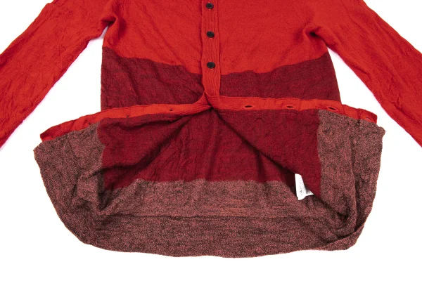 Y's Wrinkled Dolman Wool Knit Cardigan K-167732_008