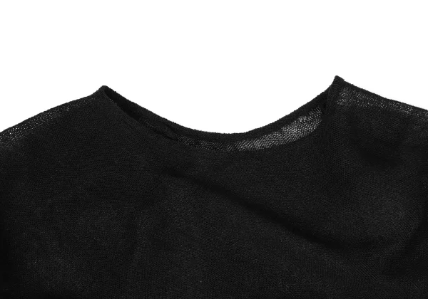 Y's Linen Blend Wrap Design Top K-167733_004