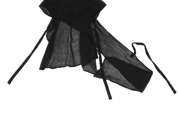 Y's Linen Blend Wrap Design Top K-167733_008