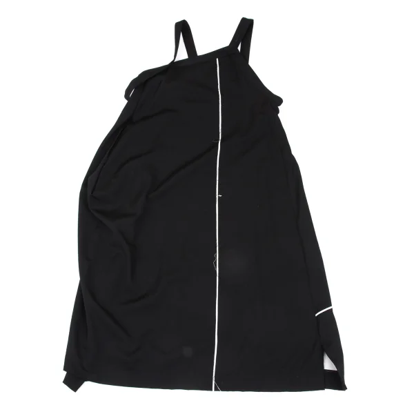 Y's Wool Gaba Cut Off Line Apron Dress K-167734_002