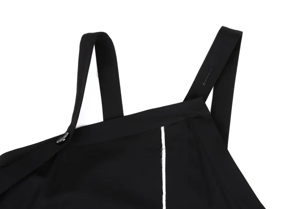 Y's Wool Gaba Cut Off Line Apron Dress K-167734_004