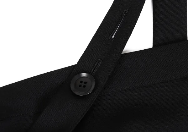 Y's Wool Gaba Cut Off Line Apron Dress K-167734_005