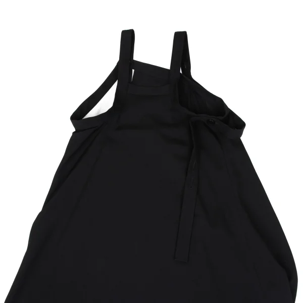 Y's Wool Gaba Cut Off Line Apron Dress K-167734_011