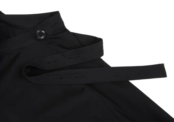 Y's Wool Gaba Cut Off Line Apron Dress K-167734_012