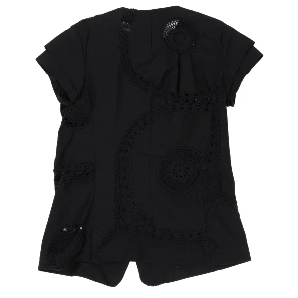 Y's Lace Design French Sleeve Jacket K-167736_013