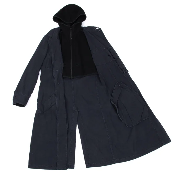 Y's Detachable Hooded Liner Coat K-167737_012