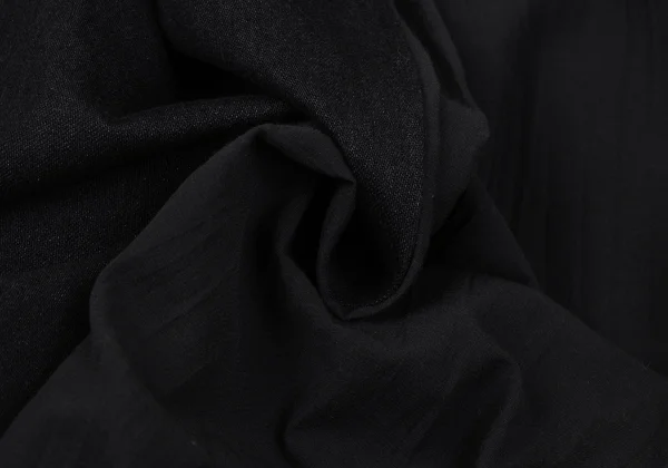 Y's Side Pleated Switching Cotton Skirt K-167739_016